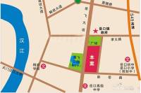 财富广场位置交通图1