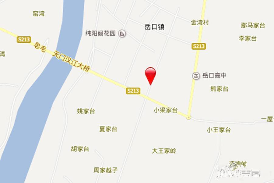 御江华府位置交通图1